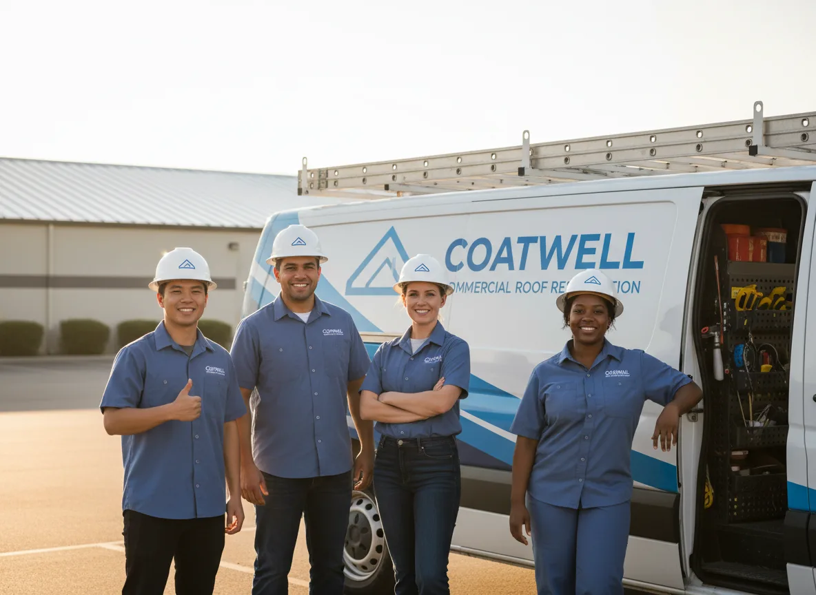 Commercial roof coating company in Sheyenne, ND
